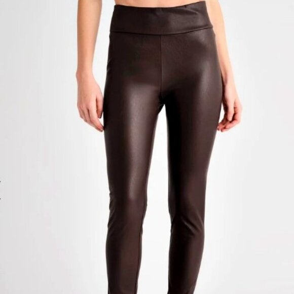 Splendid Vegan Leather Leggings - Picture 1 of 2